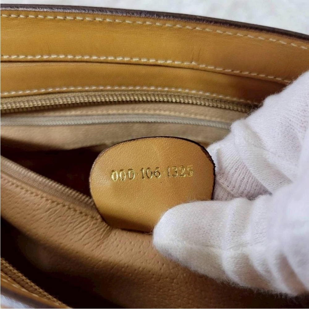 Gucci Tan and Brown Satchel Bag with Wallet - Picture 10 of 16